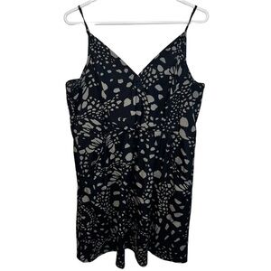 GAP Black Slip Dress Spaghetti Strap Mini